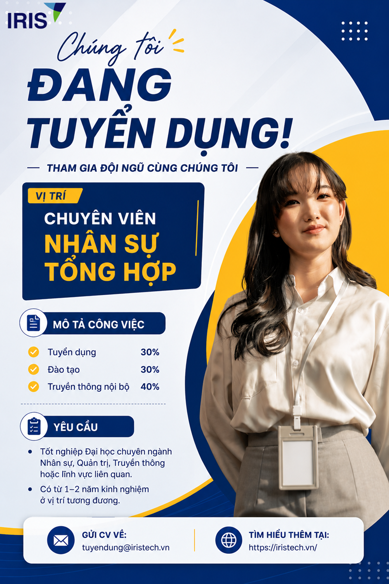 Chuyên viên Nhân sự tổng hợp